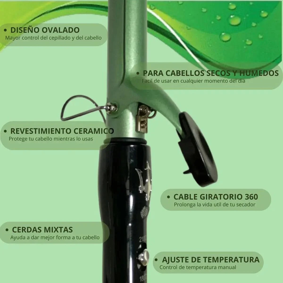 Pinza Rizadora Aguacate 💁🥑