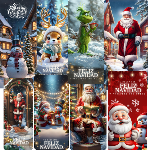 Funda Navidad para Puerta