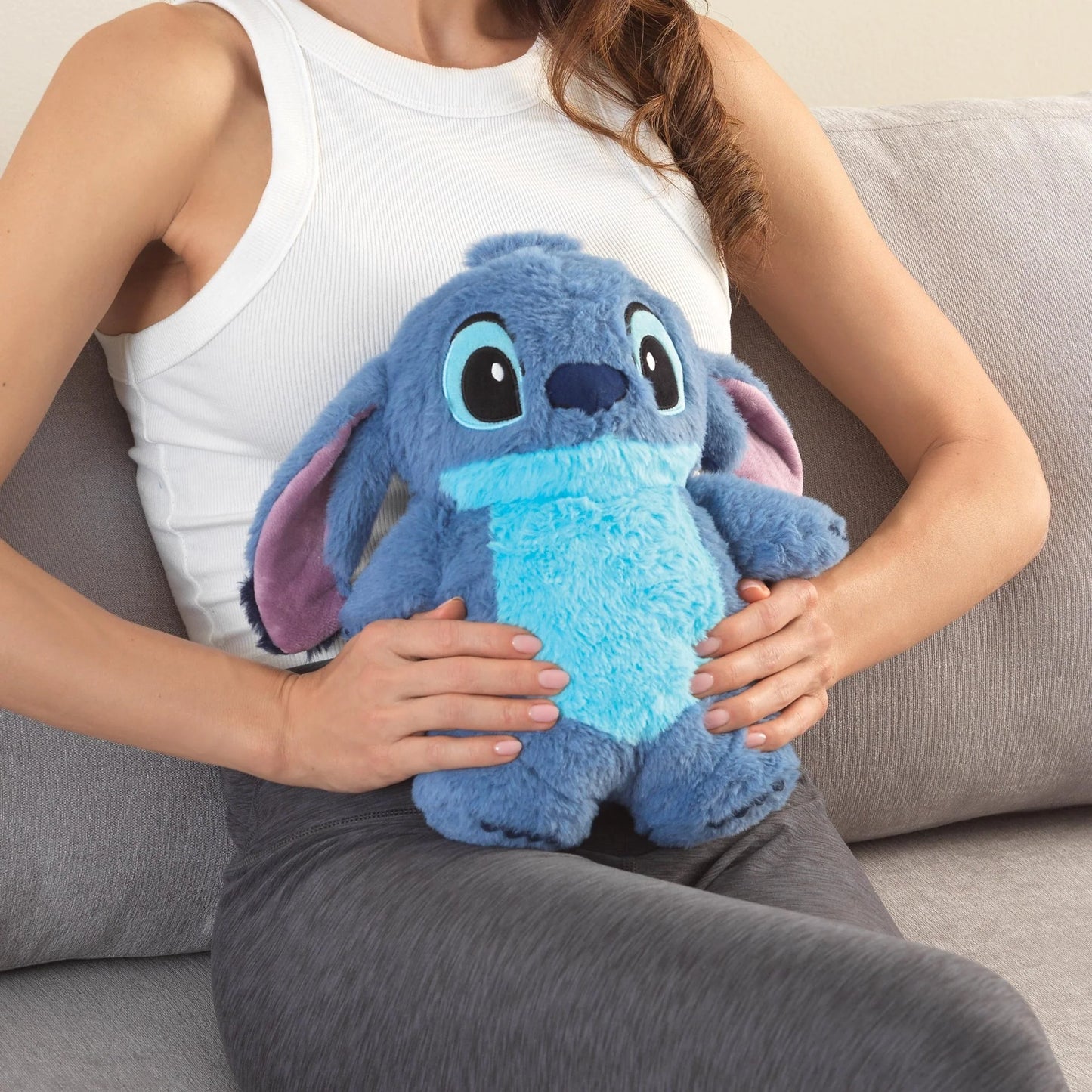 Peluche Stitch Con Bolsa para Cólicos